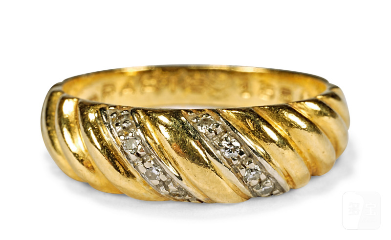 尚美Chaumet Paris黄金钻石戒指 - 图1